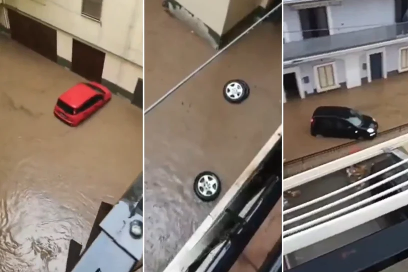 Zniszczenia na lądzie, sztorm na morzu. "Obawiamy się najgorszego"