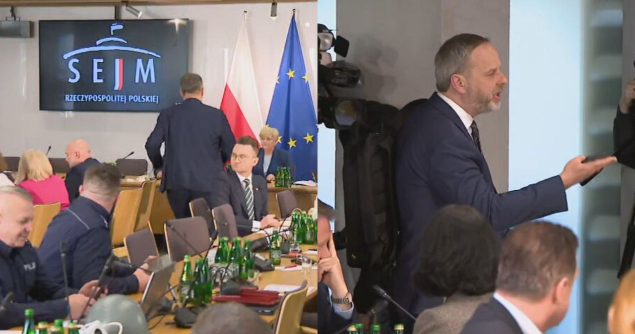 Burzliwe posiedzenie komisji w sprawie SAFE. Posłowie PiS opuścili salę