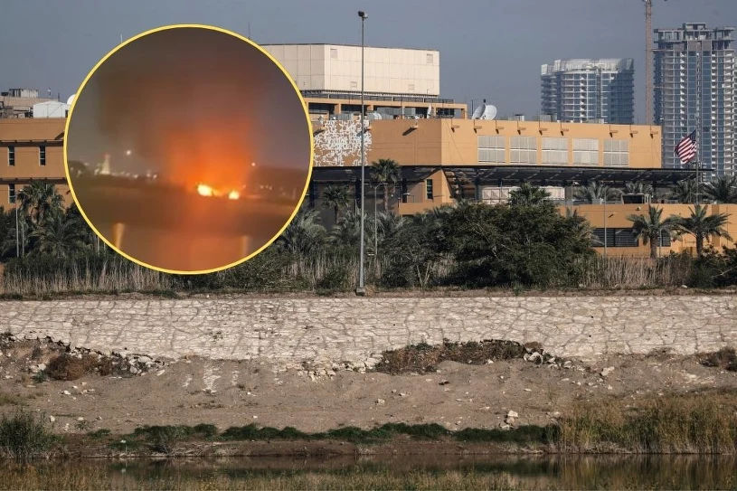 Doniesienia o ataku na ambasadę USA w Iraku. Odgłosy eksplozji