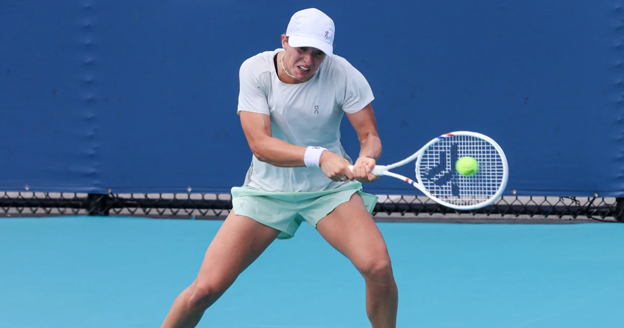 Magda Linette - Iga Świątek w II rundzie turnieju WTA 1000 w Miami. Relacja na żywo
