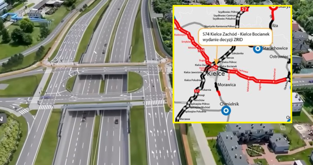 Przełom dla S74. Kielce zyskają najważniejszy odcinek ekspresówki
