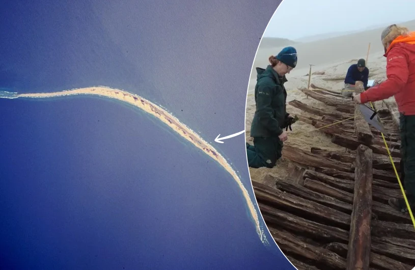 Najdziwniejsza wyspa świata to "pożeracz statków". Odkryto wrak