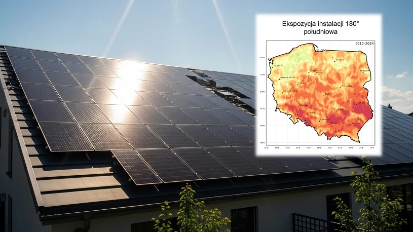 Gdzie fotowoltaika da najwięcej prądu? Powstała słoneczna mapa Polski