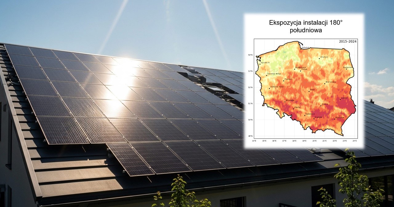 Gdzie fotowoltaika da najwięcej prądu? Powstała słoneczna mapa Polski