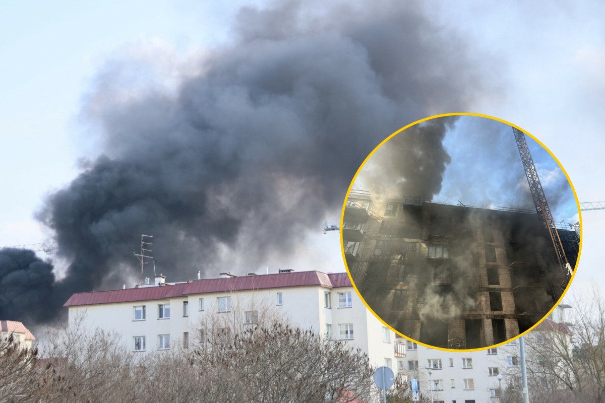 Pożar na Białołęce opanowany. Jedna osoba w szpitalu