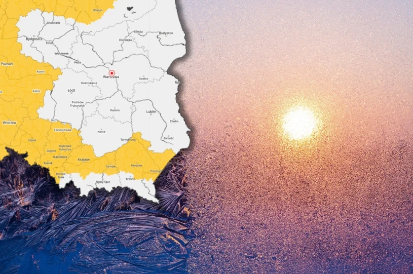 Dwa zjawiska, dziesięć województw, jedna noc. Nadchodzą zmiany w pogodzie