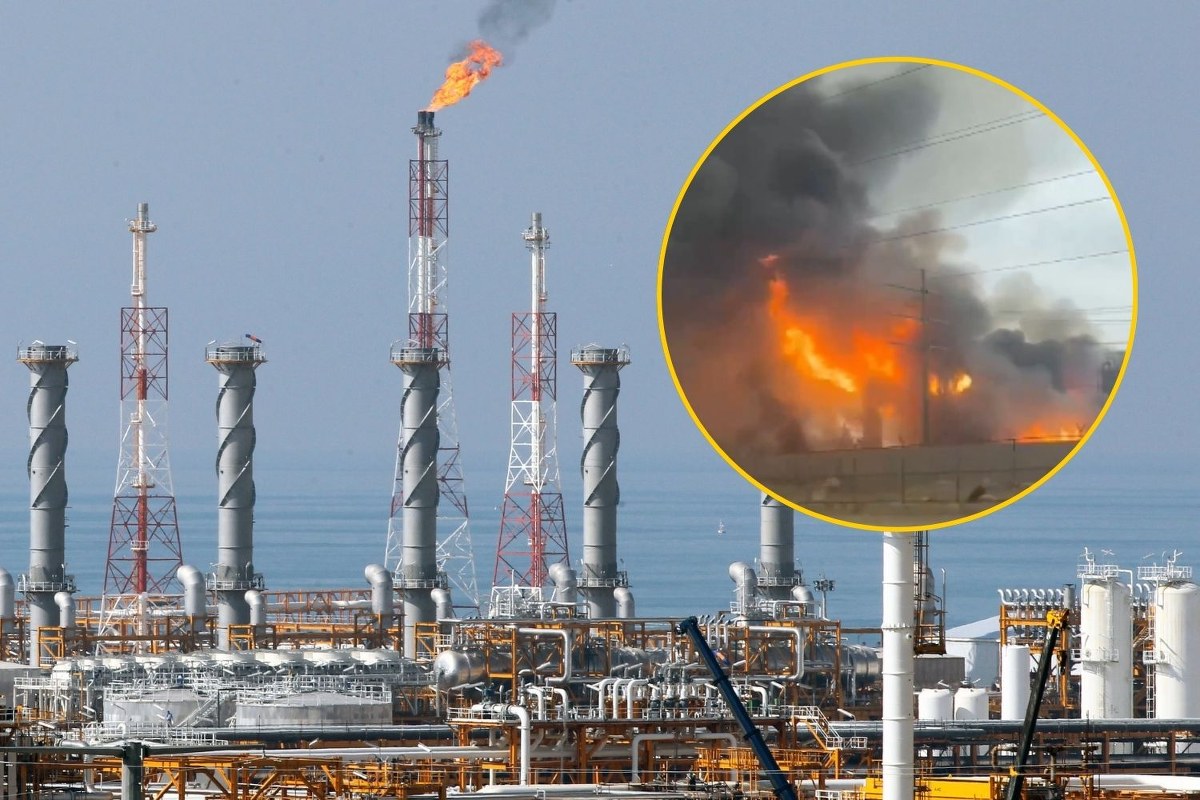 Atak USA i Izraela na największe złoże gazu na świecie. Irańskie zakłady w ogniu