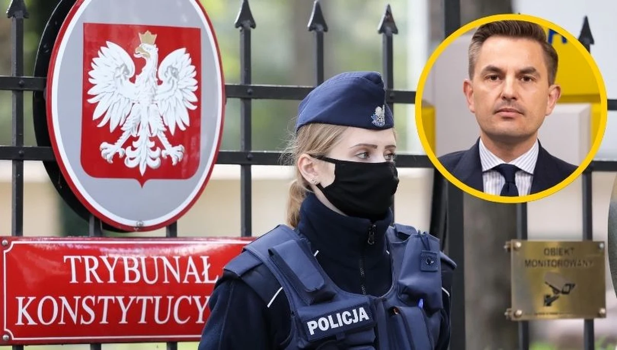 "Mam nadzieję, że policja nie będzie musiała prowadzić czynności służbowych w Trybunale Konstytucyjnym, bo ktoś z Kancelarii Prezydenta RP nie dopełni obowiązków wynikających z przepisów ustawy. Nie ma takiego scenariusza" - powiedział w Popołudniowej rozmowie w RMF FM wiceminister sprawiedliwości Arkadiusz Myrcha. W ten sposób odpowiedział na pytanie, czy jeśli prezydent nie odbierze ślubowania od nowo wybranych przez Sejm sędziów i nie będą oni mogli wejść do TK, to będzie musiała interweniować policja. "Prezydent nie jest władny ani do nadzorowania, ani kontrolowania, ani też do kwestionowania uchwał sejmowych" - stwierdził. 