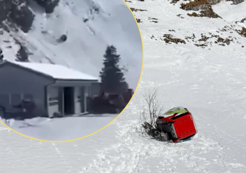 Wagonik zerwał się i runął na ziemię. Tragedia w szwajcarskich górach