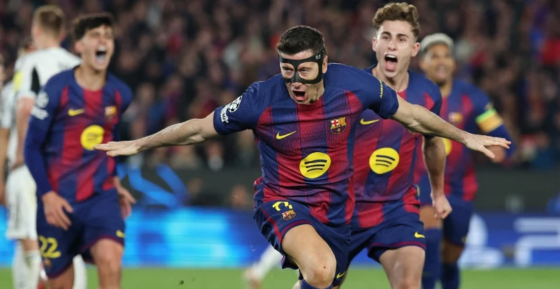 Szaleństwo na Camp Nou! Tak miażdży Barcelona. Lewandowski znów bezlitosny