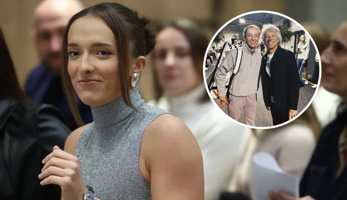 Iga Świątek, a obok niej wielka gwiazda. Cały świat zobaczył to zdjęcie