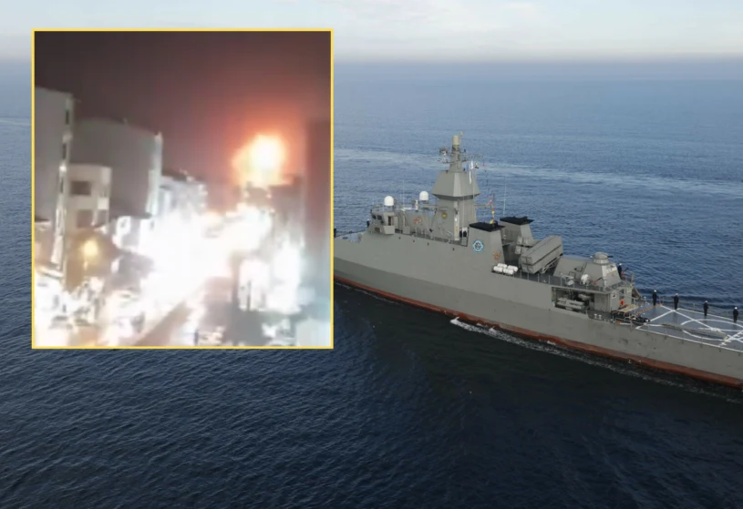 Wojna przeniosła się na nowy akwen. Irańskie okręty w ogniu