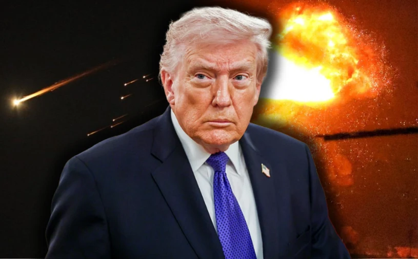 Trump reaguje na irański atak. Padły groźby, "wysadzimy w powietrze"