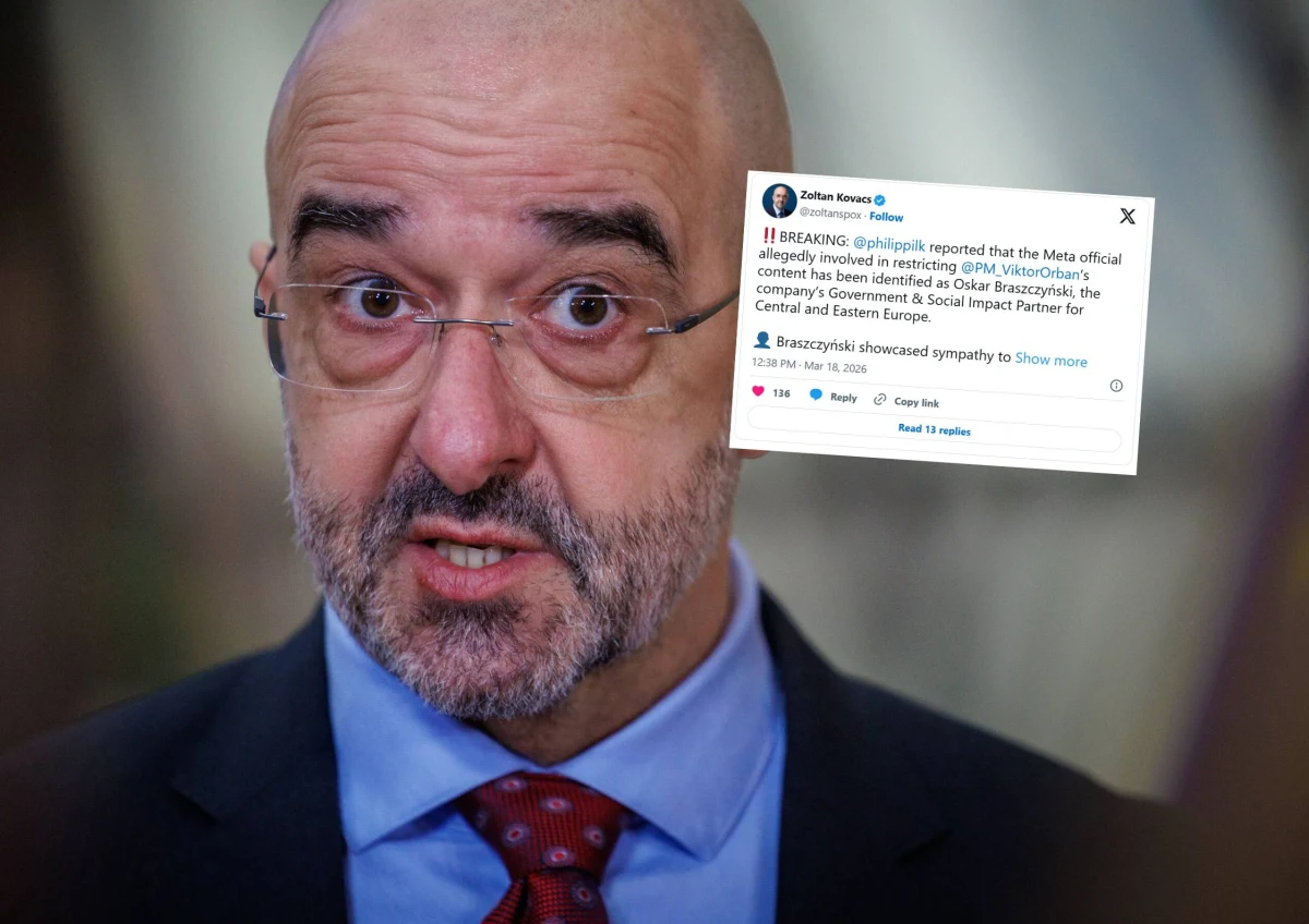 ​Prorządowe media i władze Węgier zarzuciły w środę Facebookowi ingerencję w proces wyborczy, oskarżając platformę o promowanie treści opozycjonisty Petera Magyara i ograniczanie widoczności premiera Viktora Orbana. Rzecznik rządu Zoltan Kovacs wymienił z imienia i nazwiska pracownika Mety, Polaka, zarzucając mu "ograniczanie treści Orbana".