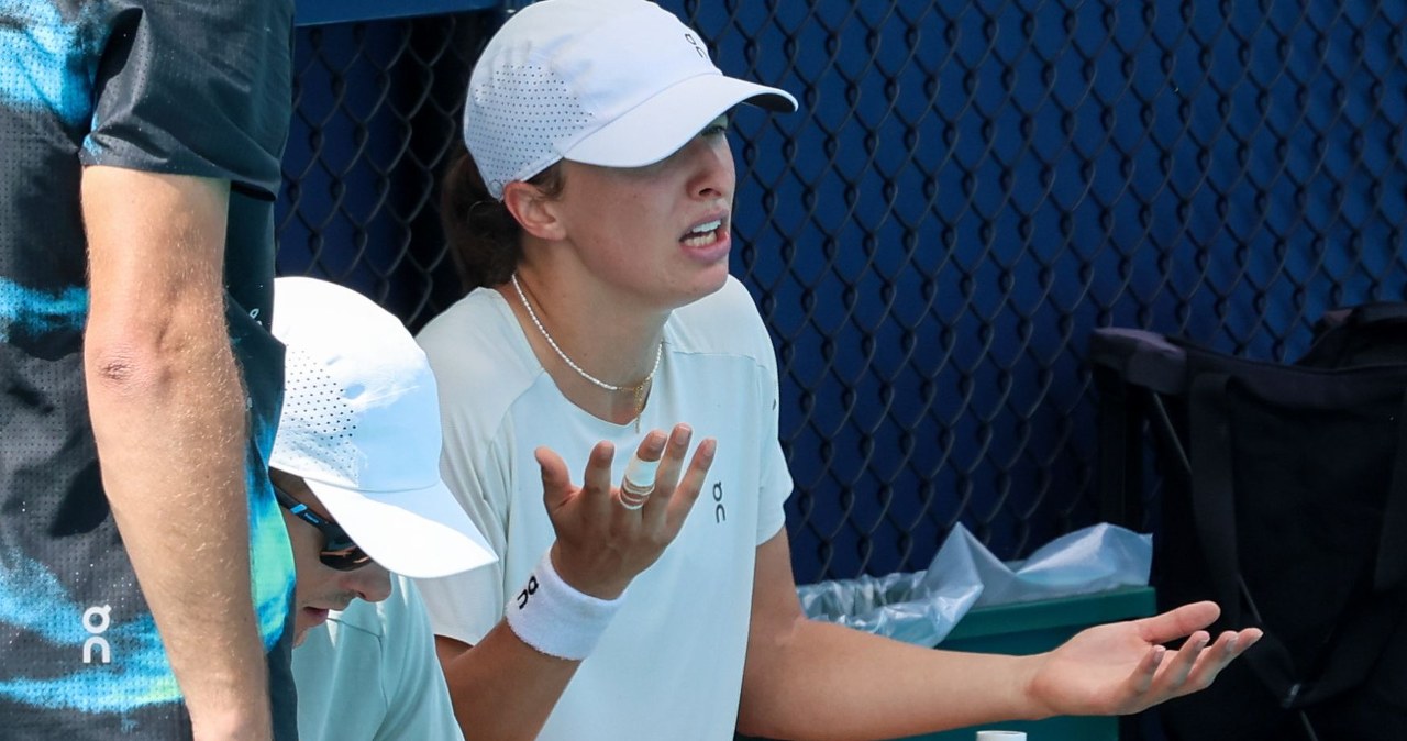 Oficjalny komunikat przed meczem Świątek w Miami. Jest niepokojący sygnał