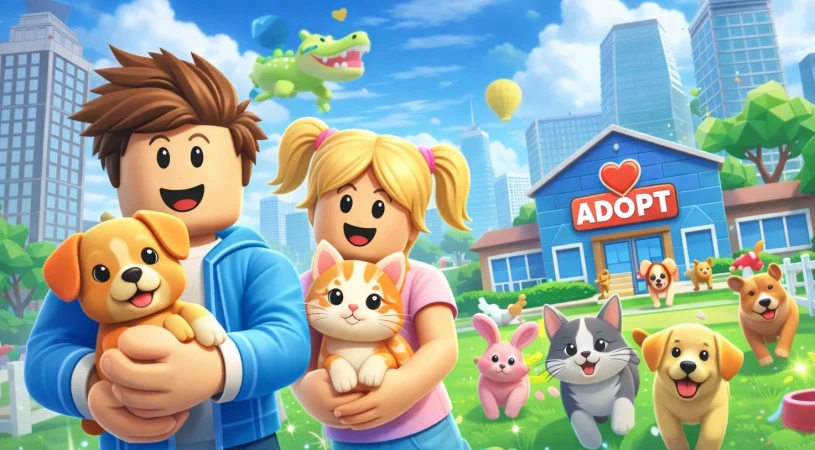 Połączenie Tamagotchi, Simsów i Psiego Patrolu - gra Zwierzogranie dostępna na platformie Roblox