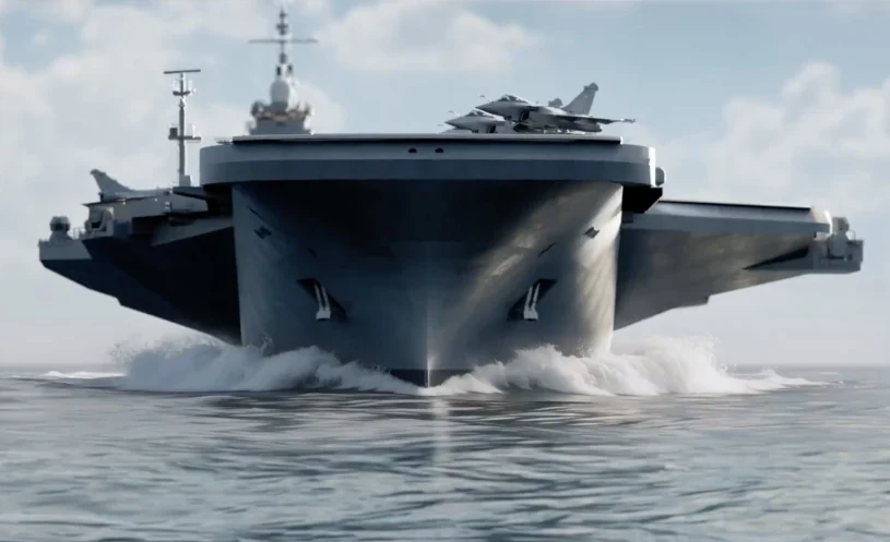 Francja buduje potężny lotniskowiec. Emmanuel Macron ogłosił jego nazwę