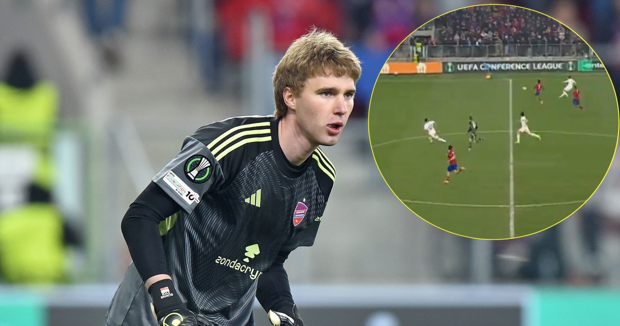 Ostatnie sekundy meczu Rakowa i gol z połowy boiska. Gwizdek i wszystko jasne