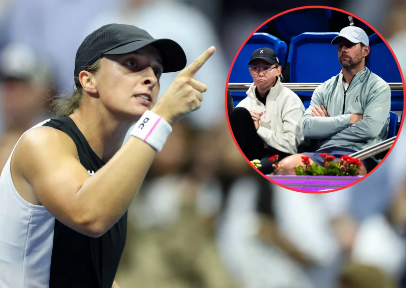 Burza w meczu Świątek. Abramowicz i Fissette puścili wszelkie hamulce