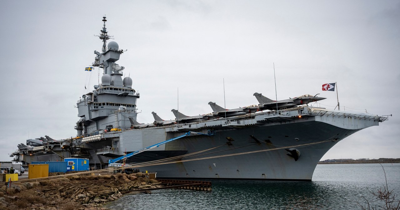 Wielka wpadka. Marynarz ujawnił pozycję lotniskowca w aplikacji fitness