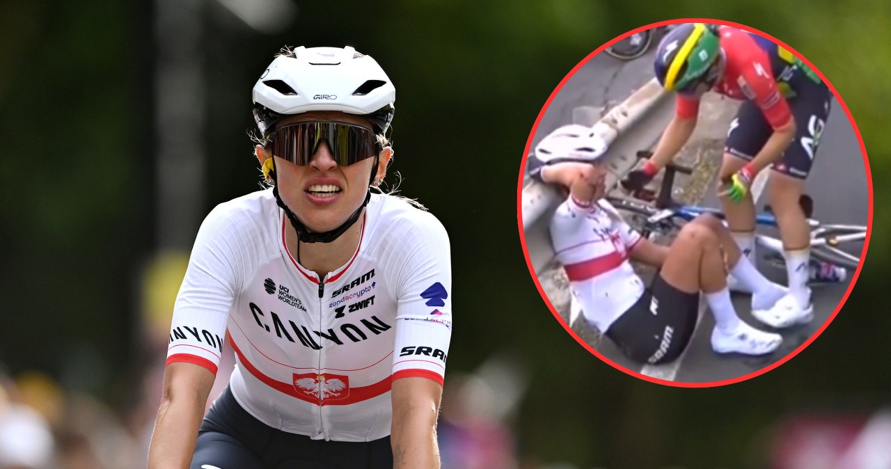 Koszmar podczas wyścigu. Polka w sercu "piekła", kibice wstrzymali oddech