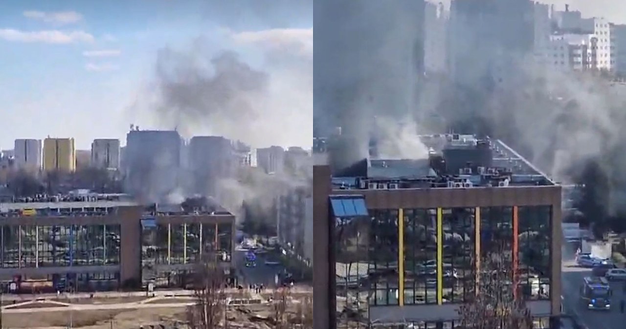 Warszawa. Ursynów. Pożar strzelnicy. Cztery osoby nie żyją Warszawa. Ursynów. Pożar strzelnicy. Cztery osoby nie żyją