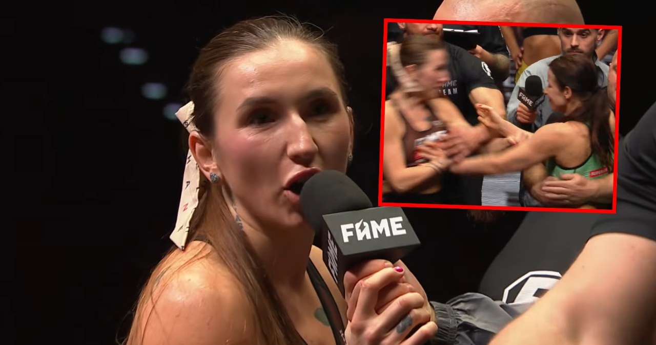 Sceny przed galą FAME 30. Gwiazda nie wytrzymała. Ostry atak na rywalkę