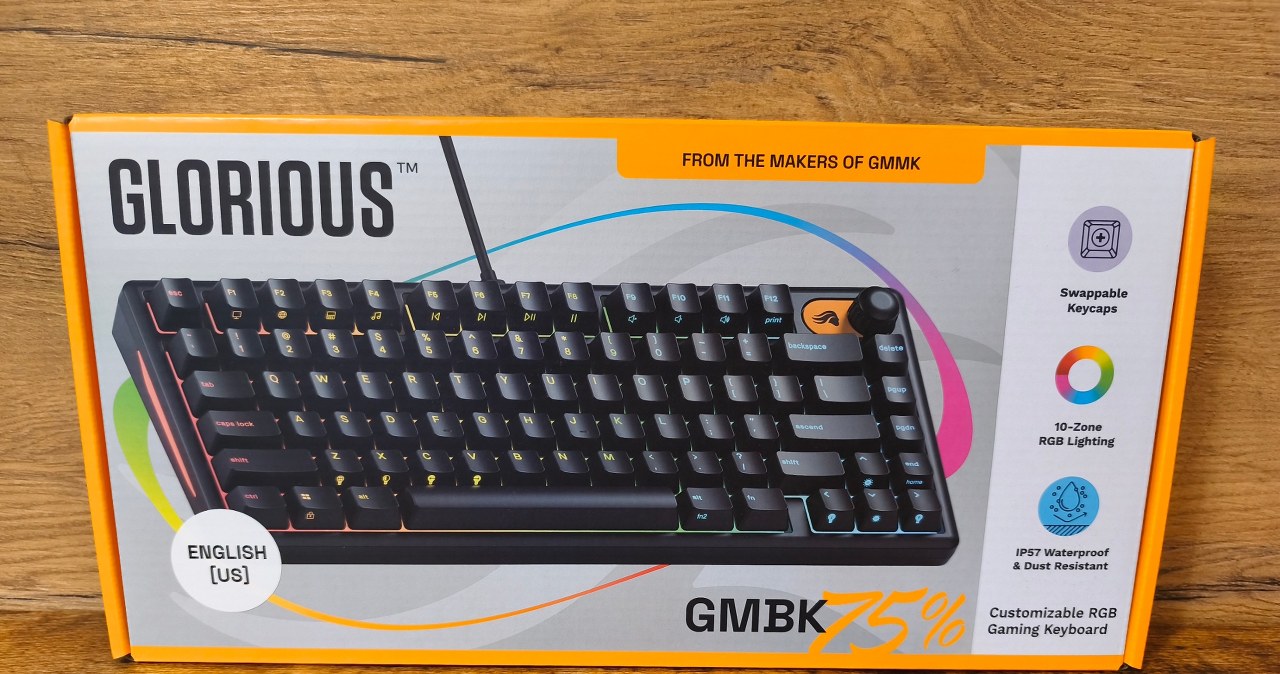Glorious GMBK 75%: Cicha alternatywa wśród klawiatur dla graczy. Czym zaskakuje?