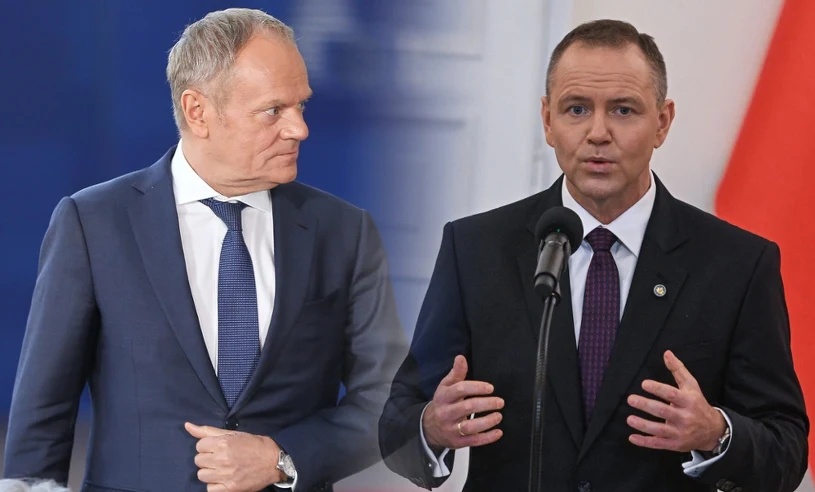 Tusk o "fatalnym błędzie" Nawrockiego. Pałac błyskawicznie reaguje