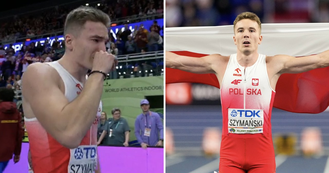 Złoto Szymańskiego, a potem łzy Polaka. "Trzymałem to w sobie przez rok"