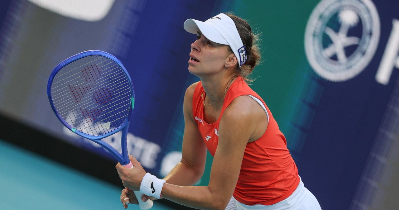 Linette wracała z 3:6, 1:3. Wszystko jasne ws. gry o 1/4 finału w Miami