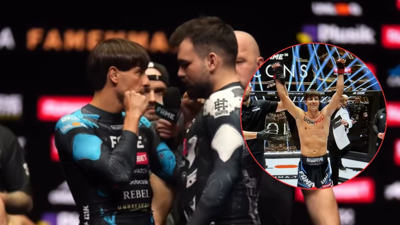 Bezlitosny Robert Karaś deklasuje na FAME MMA. Wystarczyła jedna runda