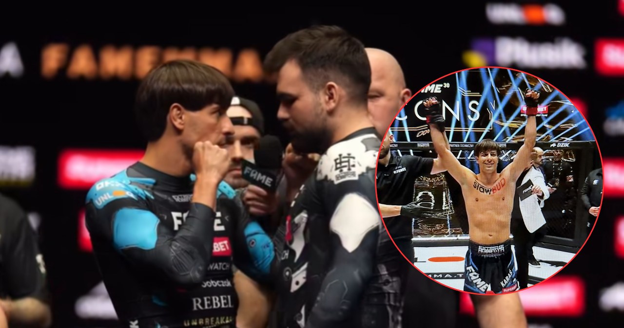 Bezlitosny Robert Karaś deklasuje na FAME MMA. Wystarczyła jedna runda