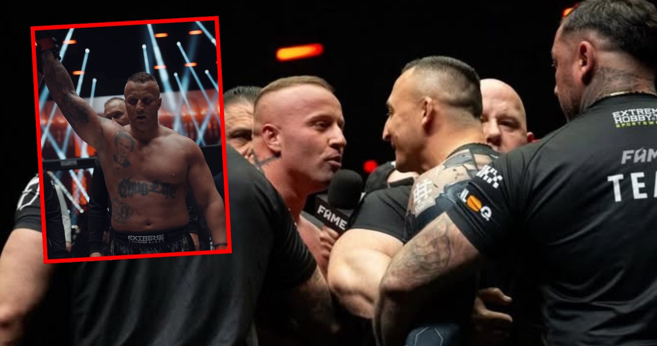 Brutalny pojedynek na FAME MMA 30. Hitowe starcie trwało zaledwie 96 sekund
