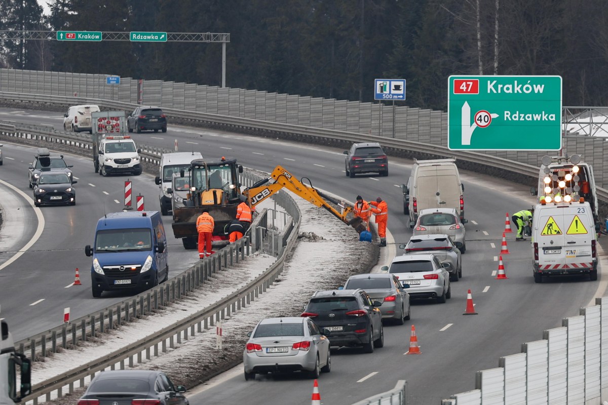 Od jutra utrudnienia na zakopiance. Kierowcy muszą uzbroić się w cierpliwość