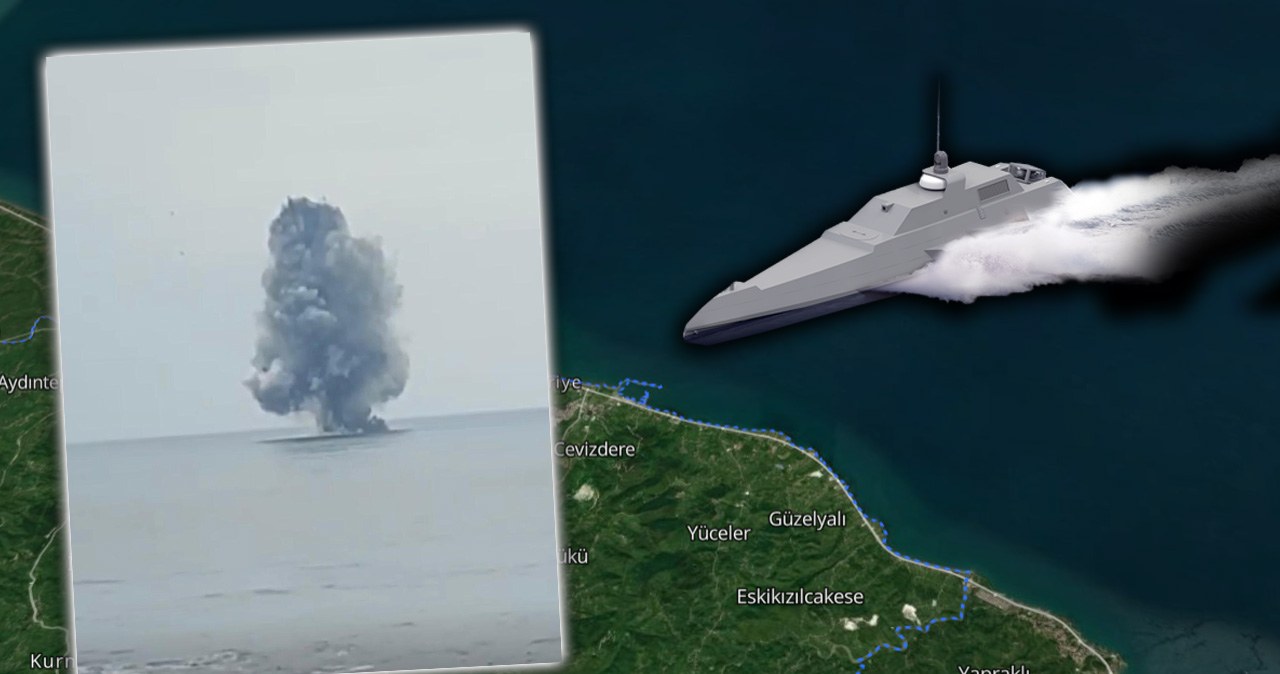 Turcja. Wojsko zniszczyło amerykańskiego drona nawodnego nad Morzem Czarnym Turcja. Wojsko zniszczyło amerykańskiego drona nawodnego nad Morzem Czarnym