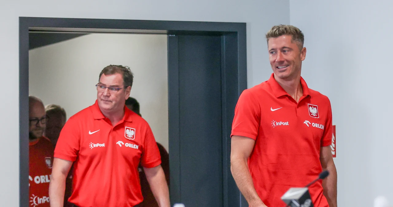 Konferencja prasowa Jana Urbana i Roberta Lewandowskiego przed meczem z Albanią. Relacja na żywo