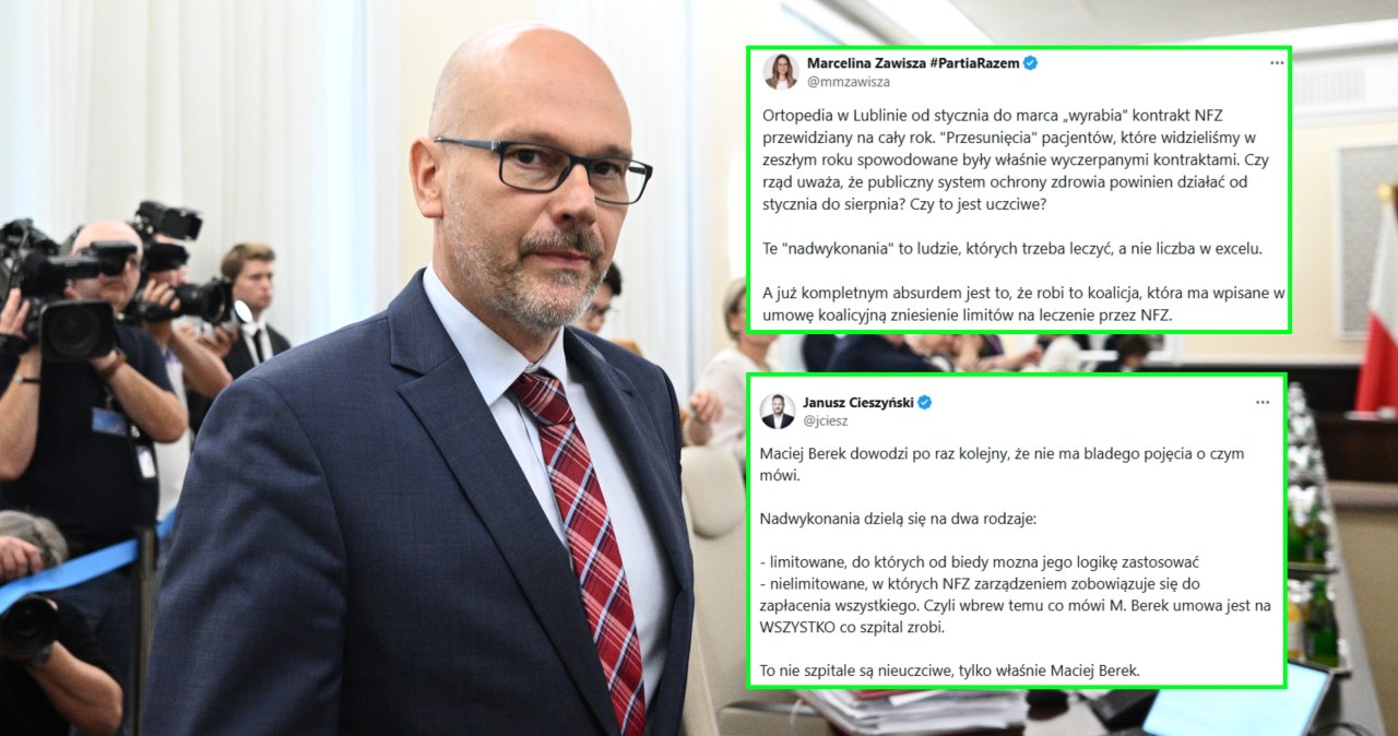 Burza po słowach ministra Berka. "Nie ma pojęcia, o czym mówi"