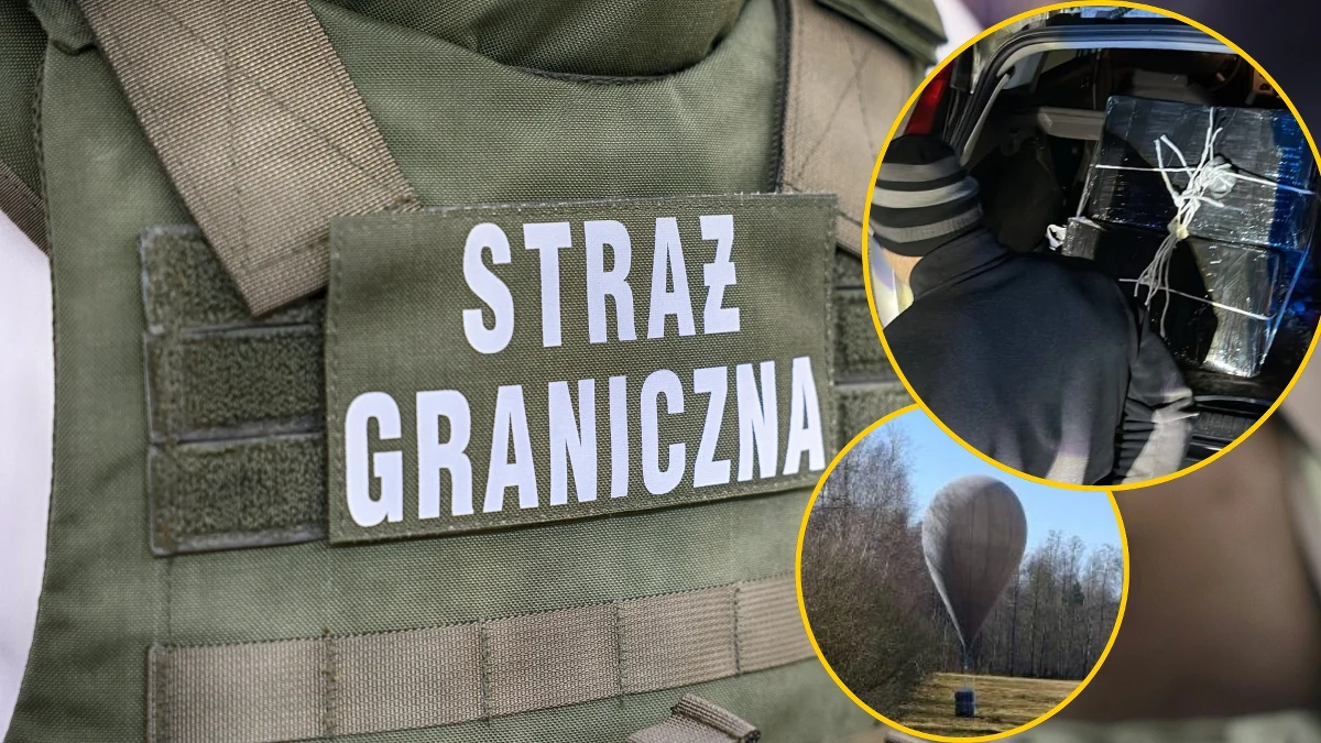 Kolejne próby przemytu przez granicę z Białorusią z użyciem balonów meteorologicznych. Mundurowi podlaskiej straży granicznej zatrzymali dwie osoby, które w samochodzie wiozły przemycone papierosy. Łącznie w miniony weekend zatrzymano nielegalne papierosy o wartości ponad 470 tys. zł.