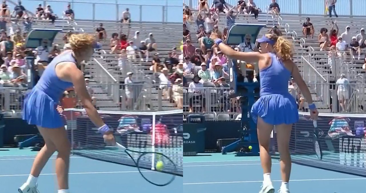 Tak zachowała się Andriejewa w Miami. Sędzia ogłosiła eliminację Rosjanki