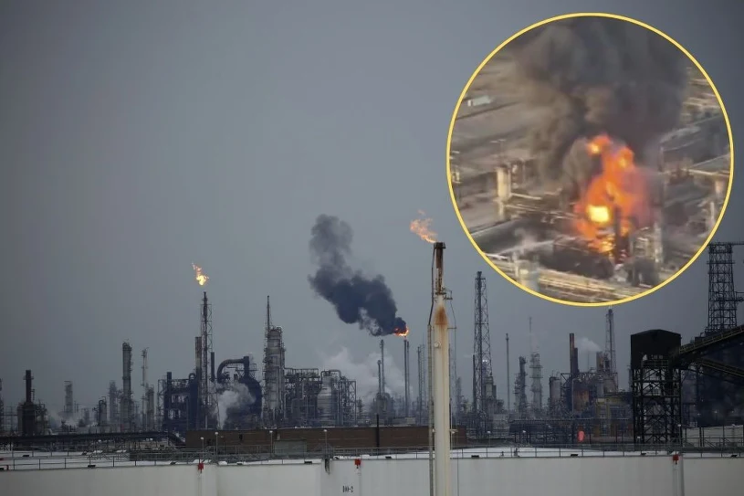 Eksplozja rafinerii w Teksasie. Służby wydały ostrzeżenie dla mieszkańców
