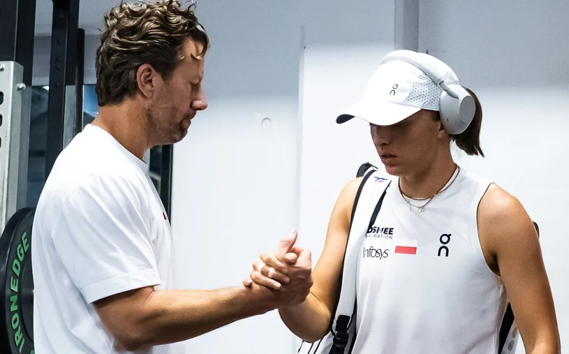 Tak Świątek przekazała Fissette'owi decyzję o rozstaniu. Przykre okoliczności