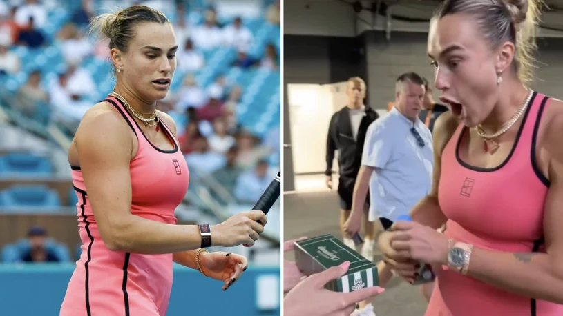 Sceny po meczu Sabalenki. Aż zaklęła, wszystko się nagrało