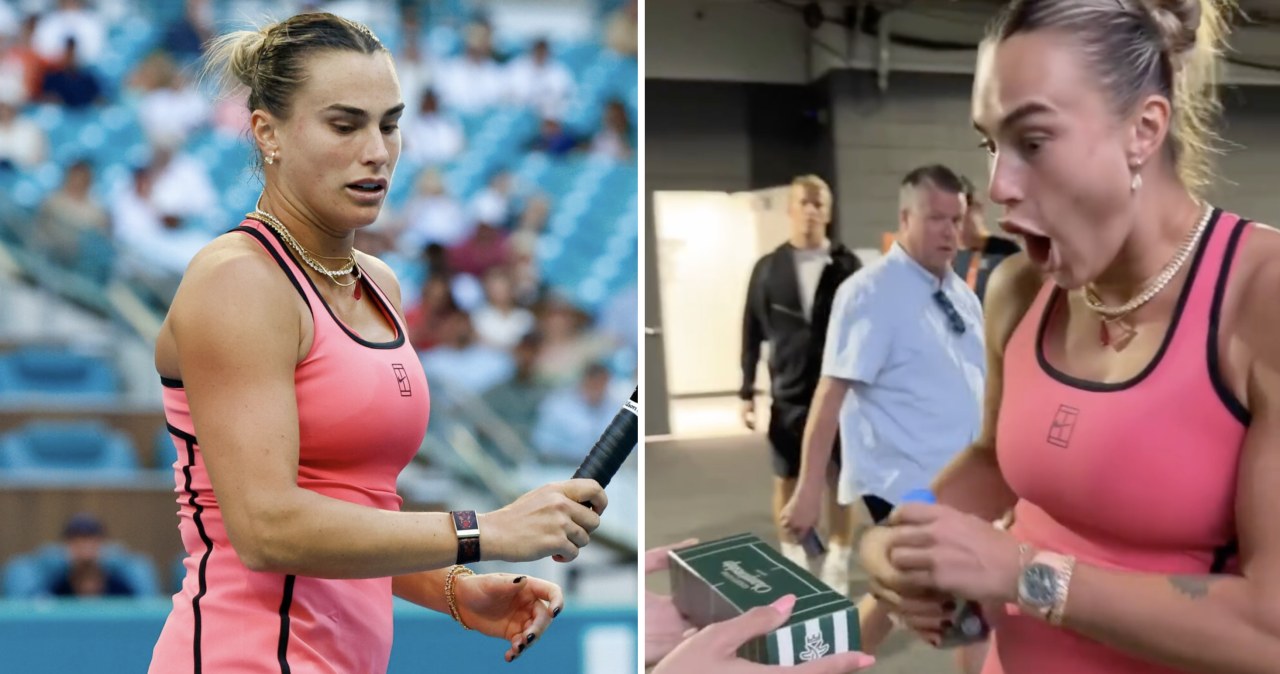 Sceny po meczu Sabalenki. Aż zaklęła, wszystko się nagrało