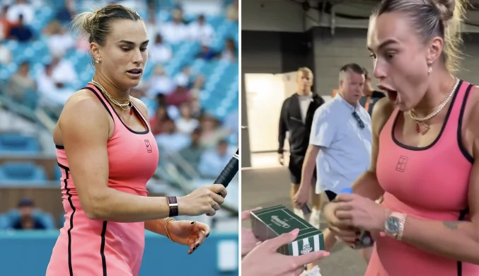 Sceny po meczu Sabalenki. Aż zaklęła, wszystko się nagrało