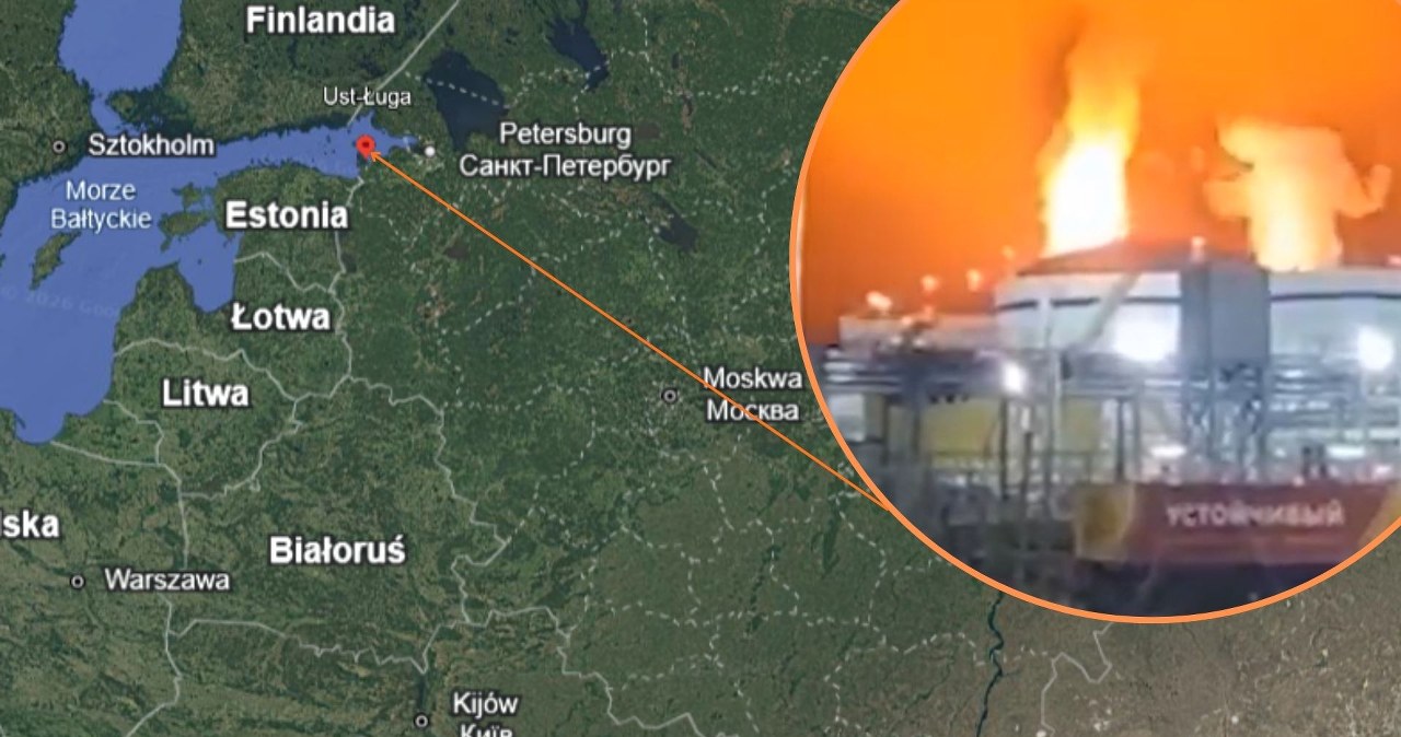 Ukraina – Rosja. Masowe ataki dronów. Płonie port, infrastruktura zniszczona