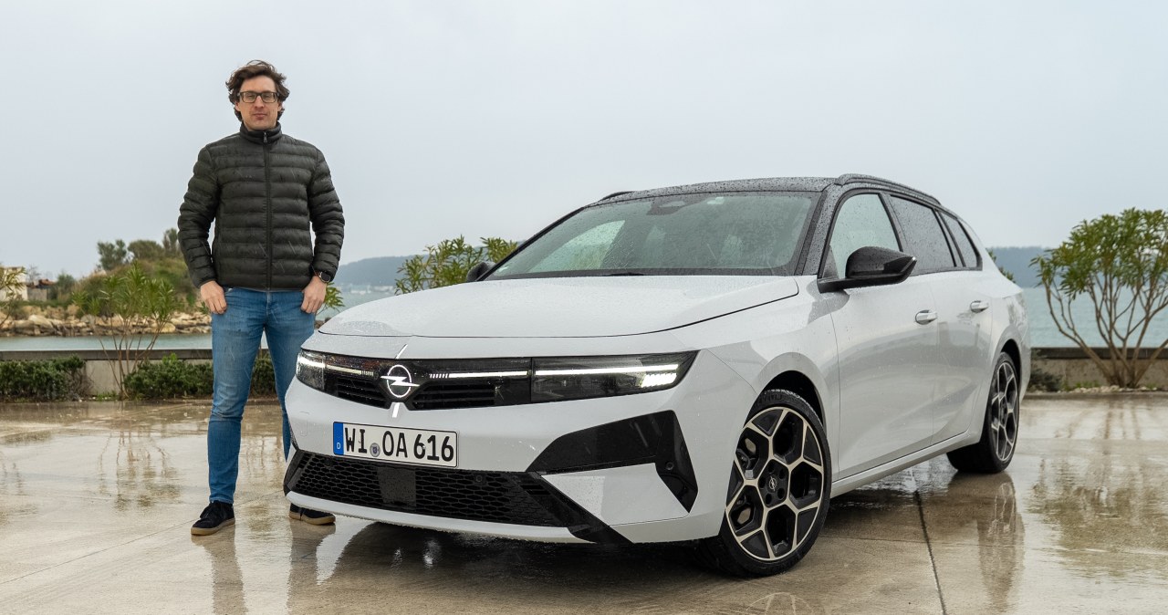 Jeździłem nowym Oplem Astrą z 1.2. Pali 6 l, nocą ma wyjątkowy atut