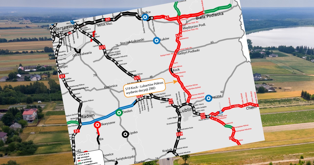 Może ruszać budowa nowego odcinka drogi S19. Będzie miał 16 km długości