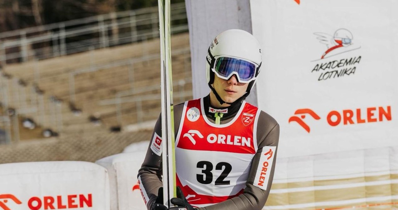 Mógł zastąpić Kacpra Tomasiaka w Planicy. To dla niego przełomowy sezon