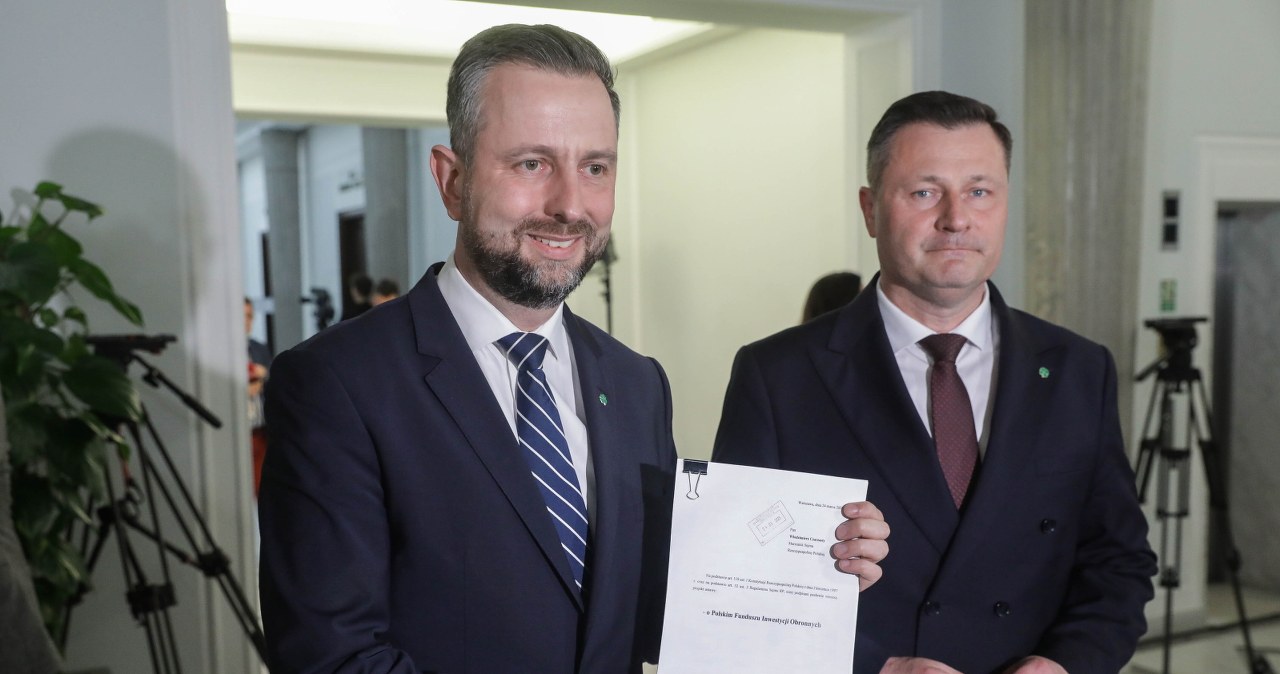 Nowa wersja projektu Nawrockiego ws. SAFE. PSL liczy na wsparcie